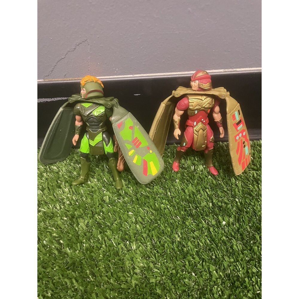 1995 Galoob LGTI Dragon Flyz Red Master Z'Neth  & Summit Vtg Lot‎ (2) 90s